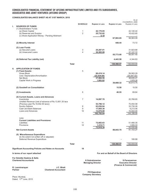 Afcon Book.indd - Afcons Infrastructure Ltd.