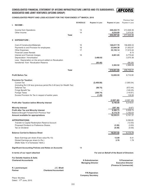 Afcon Book.indd - Afcons Infrastructure Ltd.