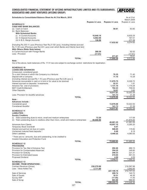 Afcon Book.indd - Afcons Infrastructure Ltd.