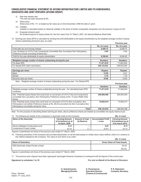 Afcon Book.indd - Afcons Infrastructure Ltd.