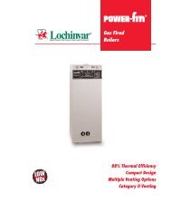 Power-Fin 250-1000 Literature - Lochinvar