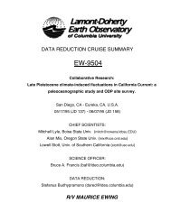 EW-9504 - Marine Geoscience Data System