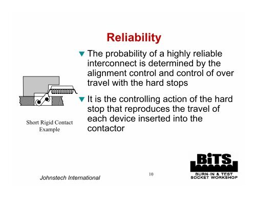 Johnstech International - BiTS Workshop