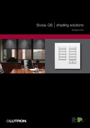 GRAFIK System or Softswitch128 system Lutron FOMX-1B-WH Switch NEW