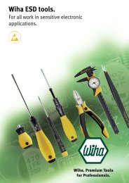 Wiha ESD tools.