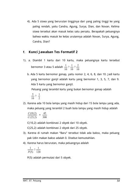 MAT. 10. Irisan Kerucut - e-Learning Sekolah Menengah Kejuruan