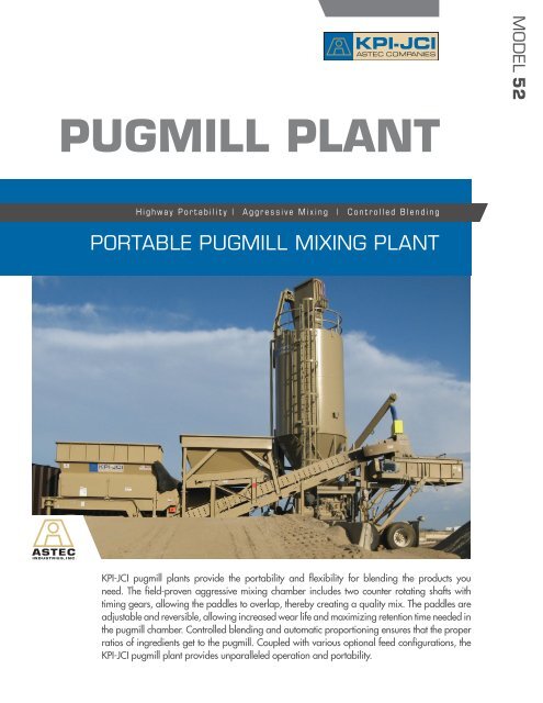 PUGMILL PLANT - KPI-JCI