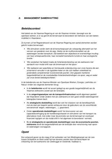 Synthese eindrapport
