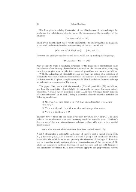 MATHEMATICAL MODAL LOGIC: A VIEW OF ITS EVOLUTION