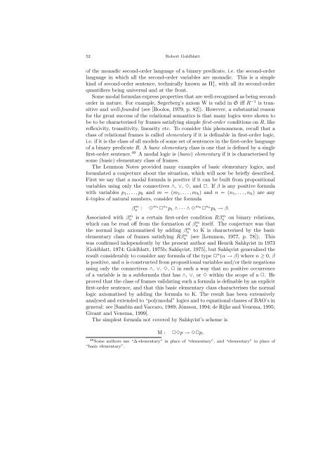 MATHEMATICAL MODAL LOGIC: A VIEW OF ITS EVOLUTION