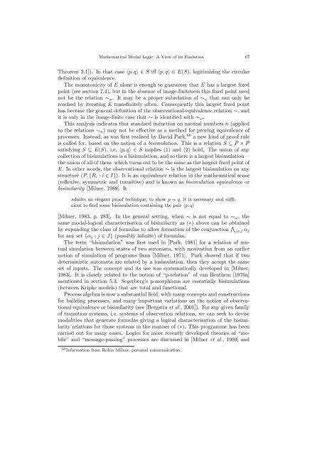 MATHEMATICAL MODAL LOGIC: A VIEW OF ITS EVOLUTION