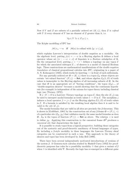 MATHEMATICAL MODAL LOGIC: A VIEW OF ITS EVOLUTION