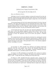 Page 1 of 5 ROBINSON v. WOODS California Court of Appeal ...
