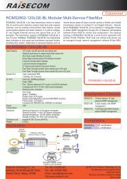 Datasheet RCMS2802-120LGE-BL Modular Multi ... - DAVANTEL