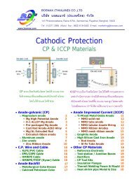 Cathodic Protection - Bosnax (Thailand) co., ltd.