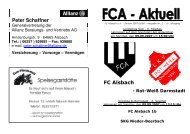 FCA-Aktuell Nr. 2 - FC-Alsbach