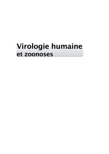 Virologie humaine - Dunod