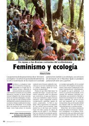 Feminismo y ecologÃ­a