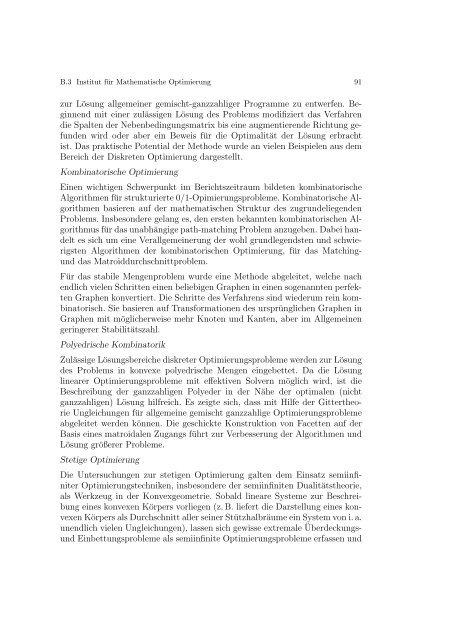 JAHRESBERICHT 2002/2003 - Fakultät für Mathematik - Otto-von ...