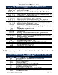 2012 ICD-9-CM Casefinding List-Short Version - SEER