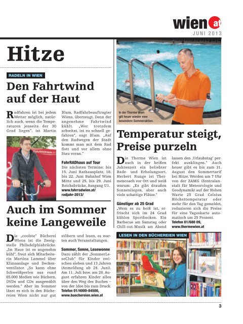 Heft 06/2013, pdf - Club wien.at