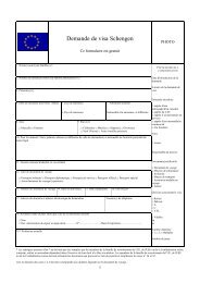 Solicitud de visado Schengen - Francés - VFS Global