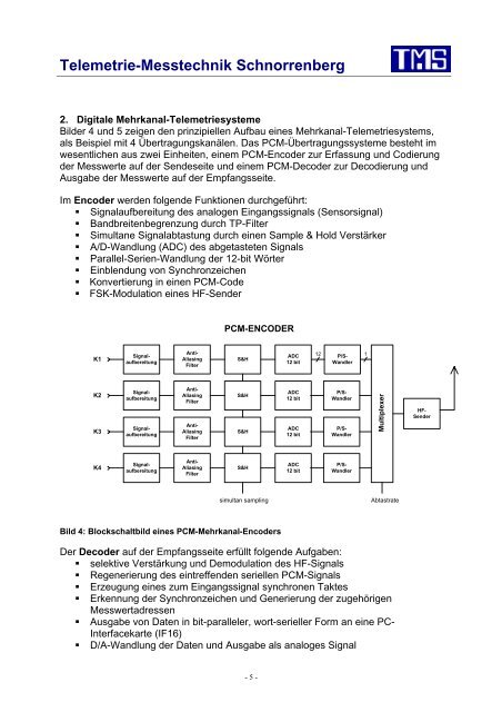 Digitale-Telemetrie (pdf) - TMS Â· Telemetrie-Messtechnik ...