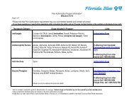 Authorization Form - Provider Manual - Florida Blue
