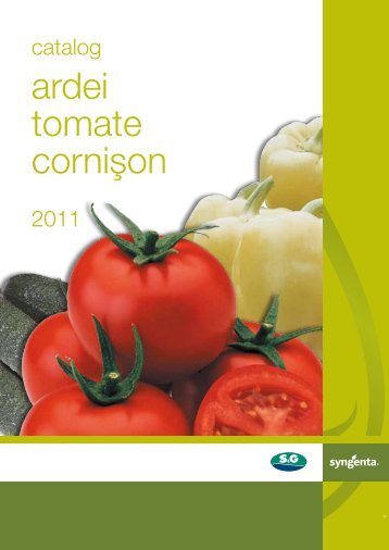 Catalog Syngenta seminte ardei, tomate, cornison - ecoplant.ro