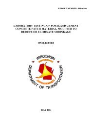 DateLaboratory Testing of Portland Cement Concrete Patch Material ...