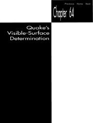 quake's visible-surface determination - GameDev.net