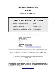 APPLICATIONS AND DECISIONS