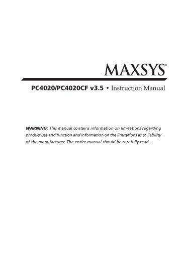 Voxcom User Manual