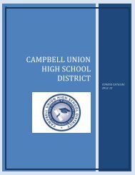 Course Catalog - Westmont High School - Campbell Union High ...