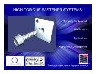 Chris Payne-Hi-Torque - The Fastener Engineering and Research ...