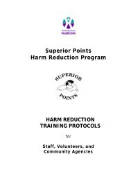Superior Points HRP - Canadian Harm Reduction Network