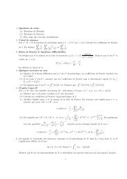 Analyse de Fourier - Bibmath