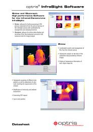 optrisÂ® InfraSight Software