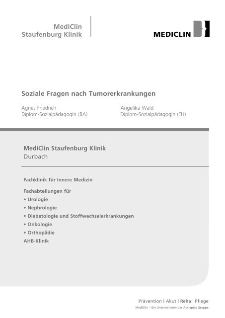 Download PDF - MediClin Staufenburg Klinik