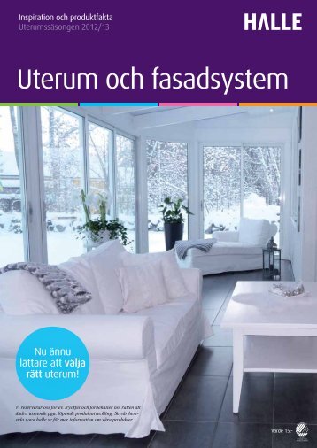 Uterum och fasadsystem - Halle