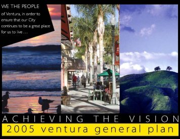 2005 General Plan - City Of Ventura