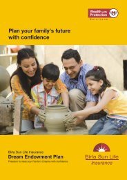 BSLI Dream Endowment Plan - Citibank India