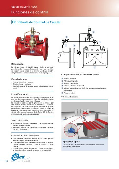 VÃ¡lvulas Serie 100 - Dorot Control Valves