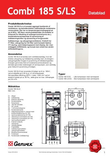 Combi 185 S/LS - JT3 Klima A/S