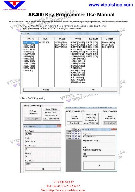 AK400 User Manual.pdf - VtoolShop