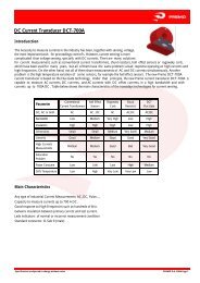 DC Current Transducer DCT-700A - ineltek