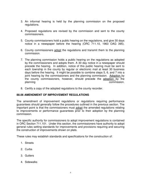 Subdivision Regulations (2008) - County Commissioners ...