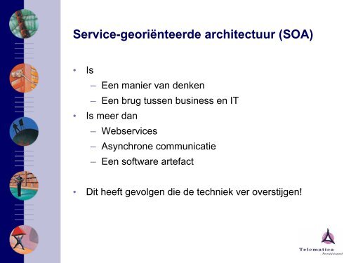 NORA in breder perspectief: Consequenties van service-oriëntatie