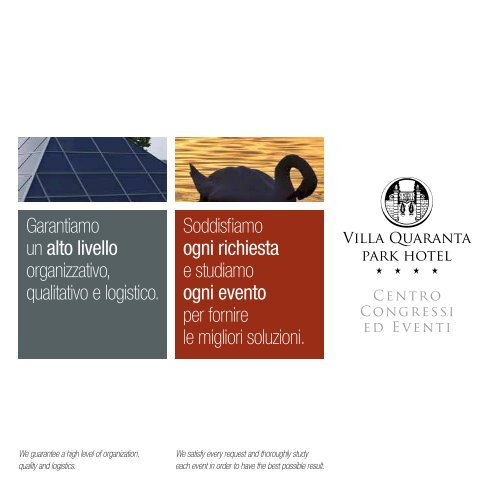 Brochure CC Villa Quaranta - Event Report