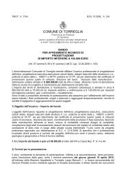 BANDO progettazione asilo - Comune di Torreglia